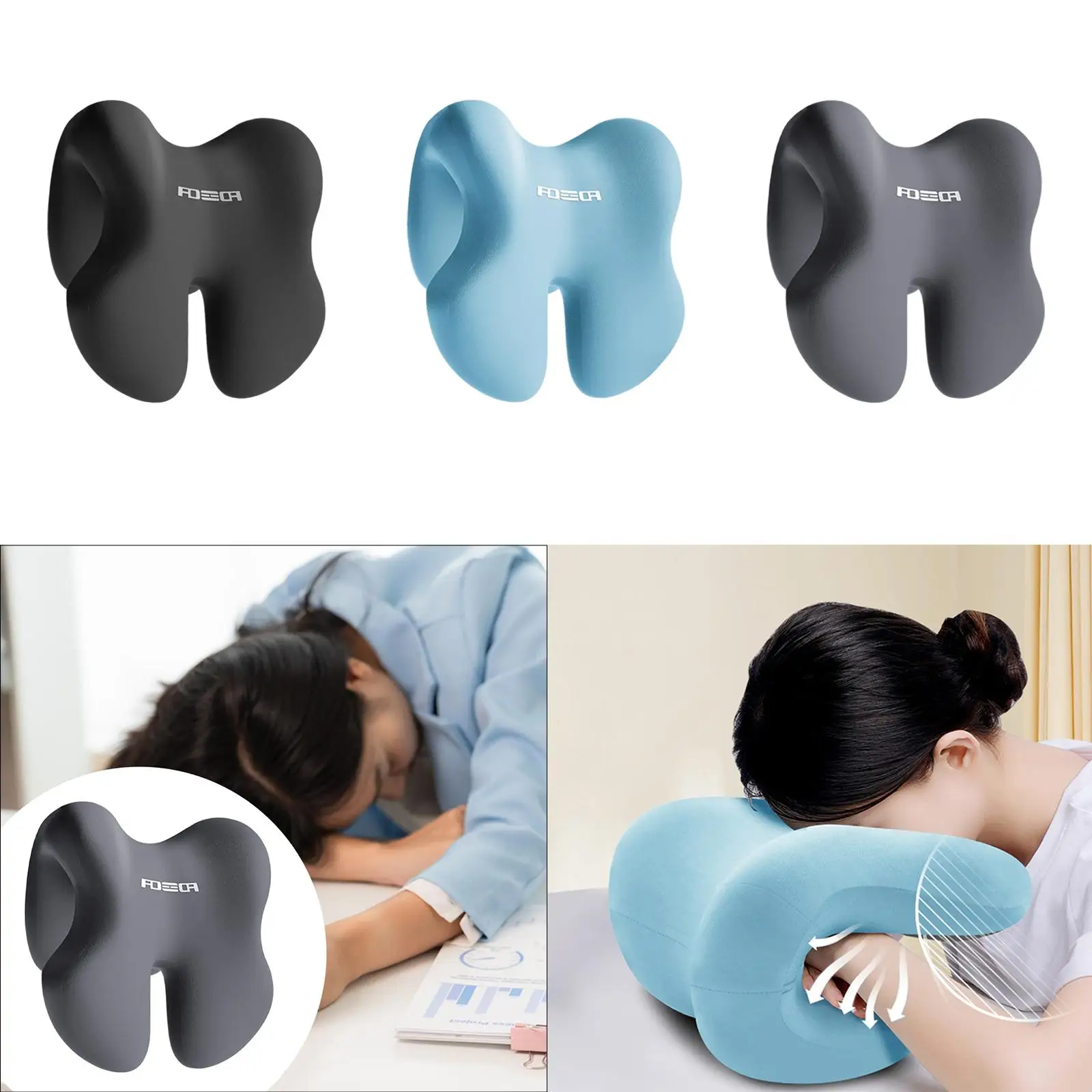 Silla de oficina, almohada para el cuello, silla de trabajo, almohada para el cuello, cómoda almohada Cervical para sala de estar, dormitorio, silla de trabajo, trabajadores, hogar