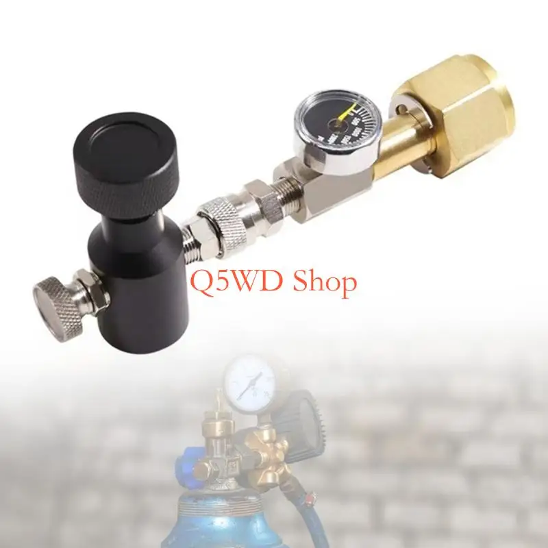 Q5WD Water Refill Adapter for Cylinder With Quick Disconnect and Threaded