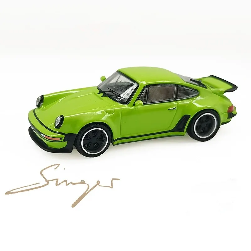 Time Micro 1:64 Car 930 Singer Turbo Modified Version Simulation Alloy Car Models&Alloy Car Model Limited Edition Toy Collection