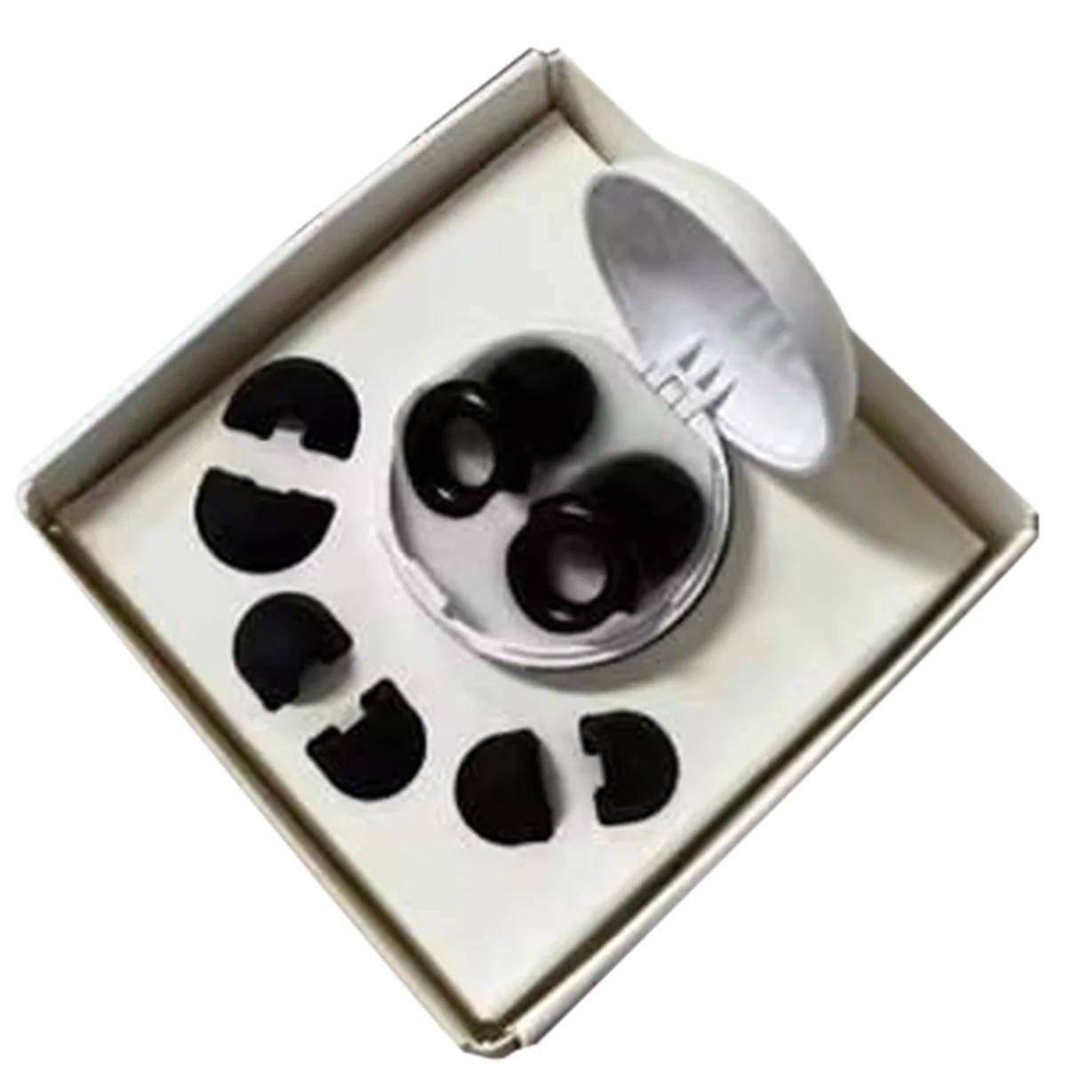 AA87C 8 tapones para los oídos: tapones para los oídos ultralómodos, reutilizables y reductores de ruido, reducción de ruido de 24 dB (SNR)