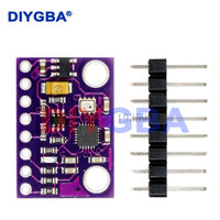 MPU-9250 MPU9250 BMP280 SPI IIC/I2C 10DOF Acceleration Gyroscope Compass 9-Axis Sensor Board Module GY-91 For Arduino 3-5V
