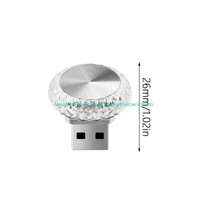W91A LED 앰비언트 라이트 미니 USB 야간 조명 침실 욕실 보육 복도 야외 캠핑 독서를위한 비상 조명 비상 조명