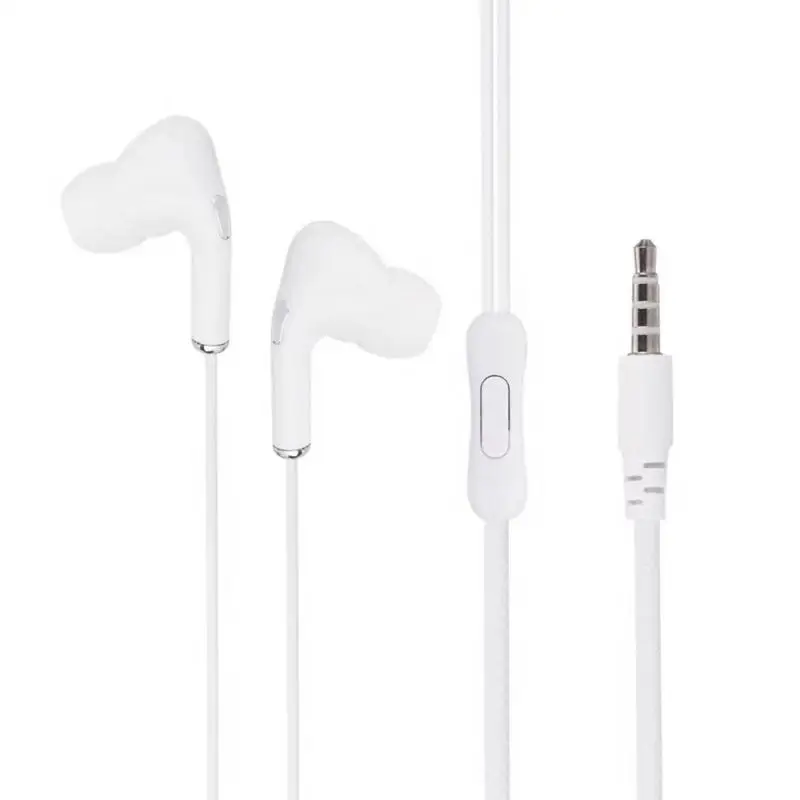1 unidad de auriculares con cable de 3,5mm, auriculares estéreo con micrófono para teléfono, PC, portátil, tableta, auriculares portátiles de alta definición