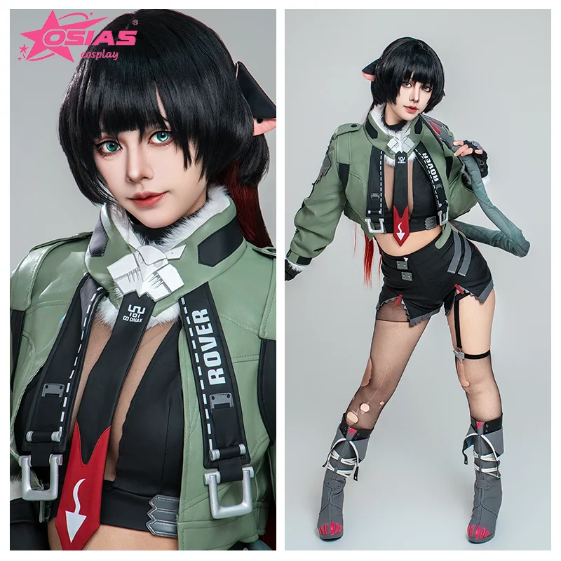 مجموعة أزياء OSIAS جين دو التأثيرية جين دو شعر مستعار جين دو أحذية Zenless Zone Zero