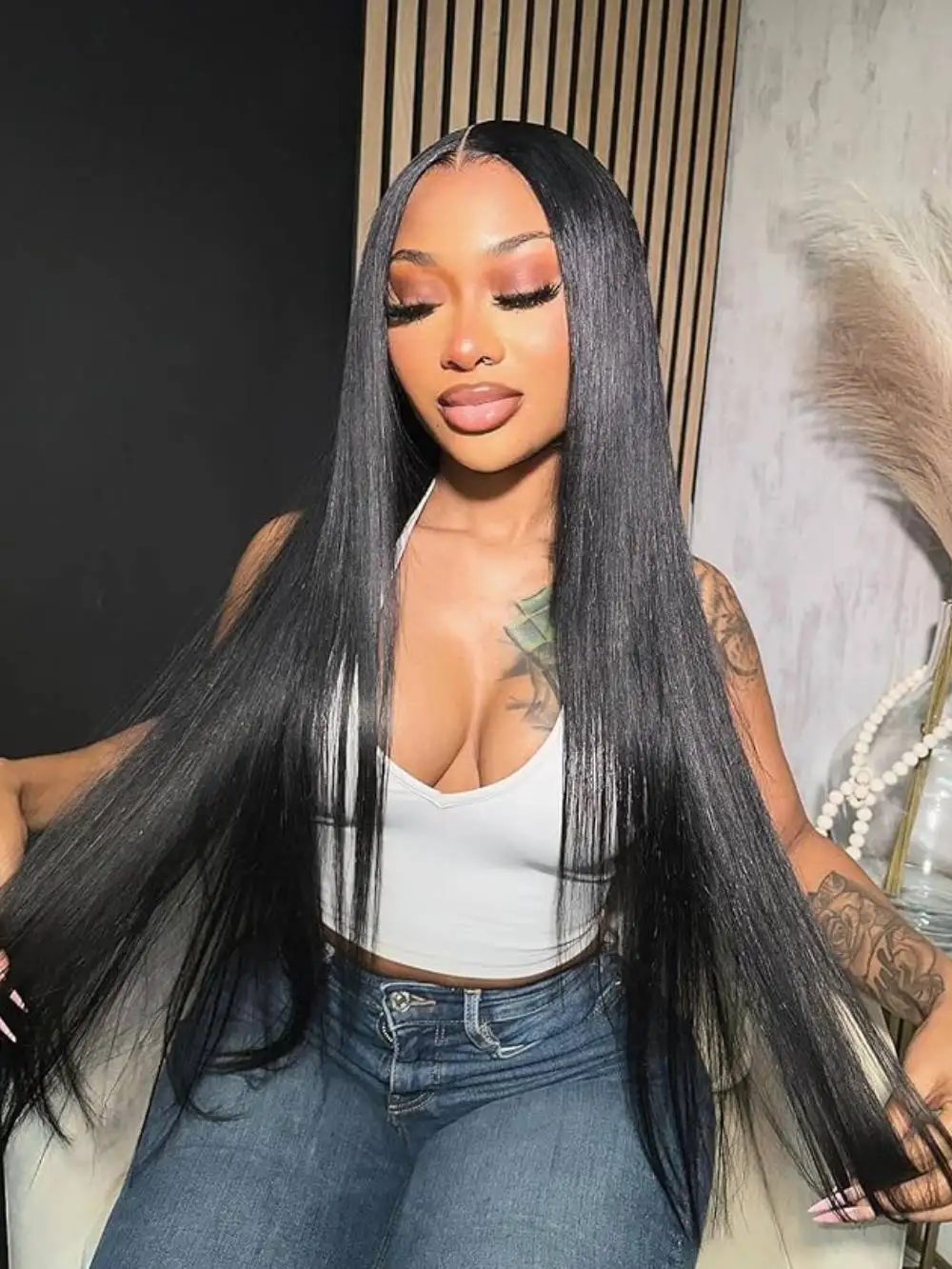 

18-46 дюймов, плотность 200, прямой 13x4, 13x6, кружевной фронтальный парик, 360 HD, прозрачный парик шнурка, 5x5, закрытие человеческих волос, предварительно сорванные парики