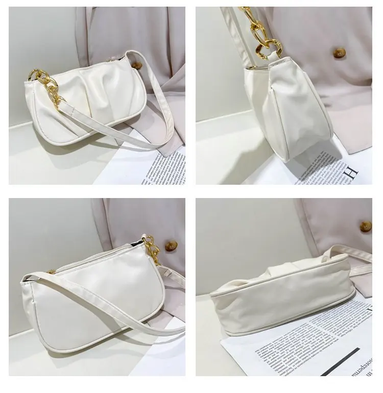 Summer Shoulder Bag Trendy Fashion Pu Leather Handbag Texture Messenger Bag Mini One Shoulder Women All-Match Designer Hand Bags