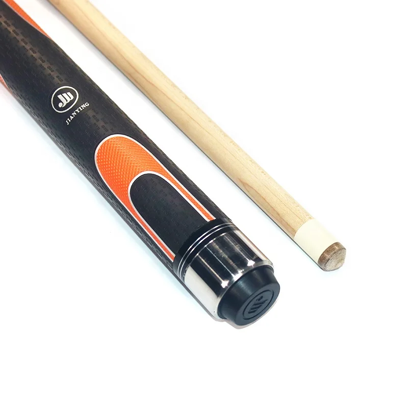 

57 Inch Length 13mm Tip Fast Unilock Joint Maple Wood Shaft Rubber Sleeve Butt Billiard Pool Cue