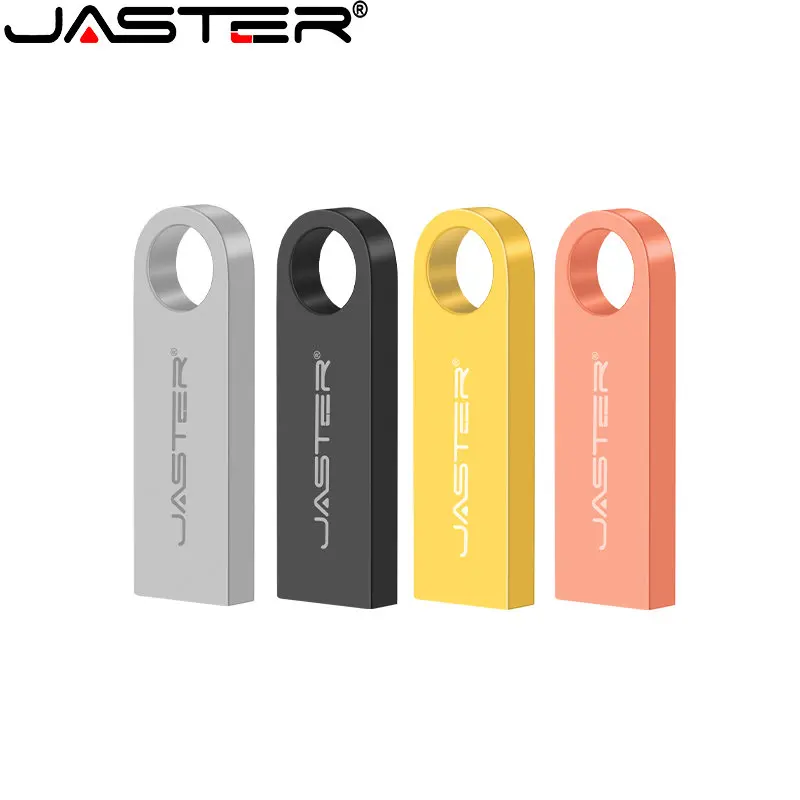 

JASTER высокоскоростной флеш-накопитель 64 Гб цветной мини металлический USB флеш-накопитель 32 ГБ 16 ГБ Бесплатный Брелок карта памяти креативный подарок U-диск