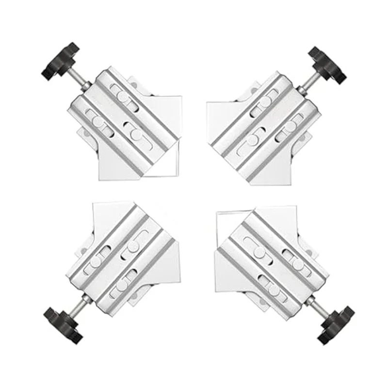 

AT48-4Pcs Угловые зажимы для деревообработки, угловые зажимы 90 градусов, угловой зажим для деревообработки, регулируемый для деревообработки