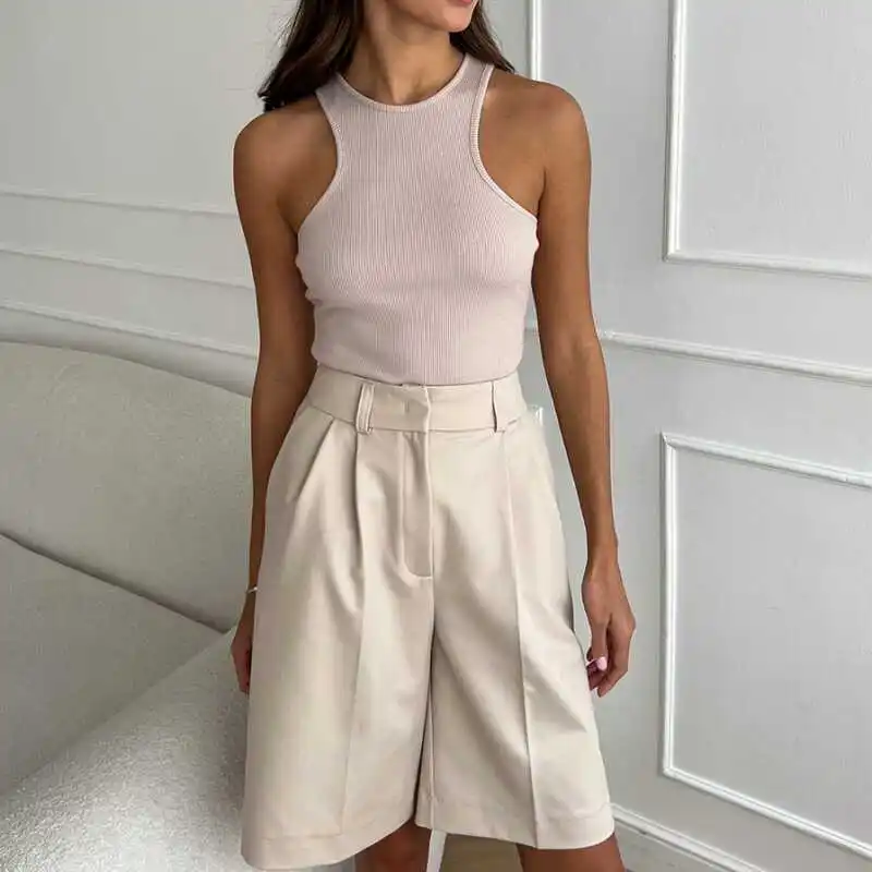 Ele Casual los vijfpuntspak orts Dames Faionable Loose orts Geschikt voor alle gelegenheden Zomer 2024