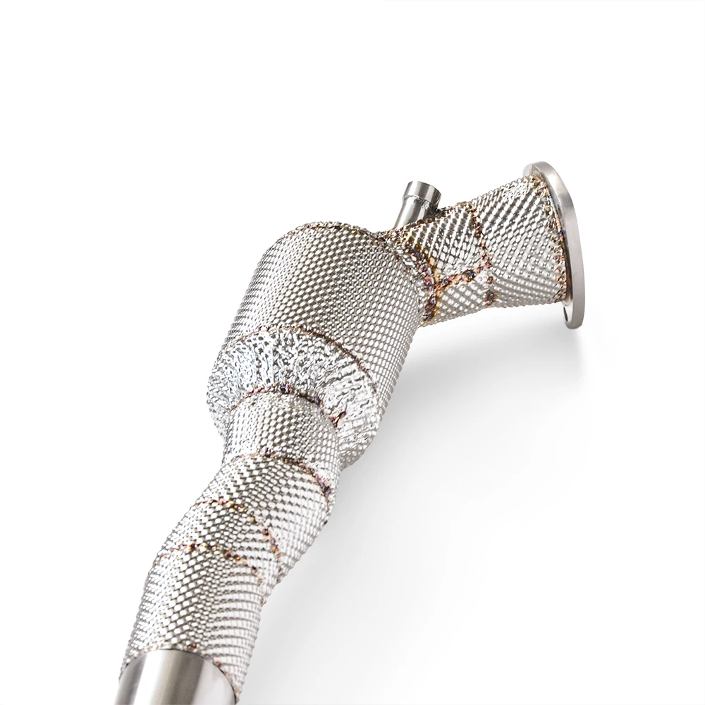 Exhaust Downpipe and X-pipe for Maserati Gran Turismo / GT 4.2 / 4.7 2008-2023 Stainless Steel Exhaust Pipe Performance Exhaust