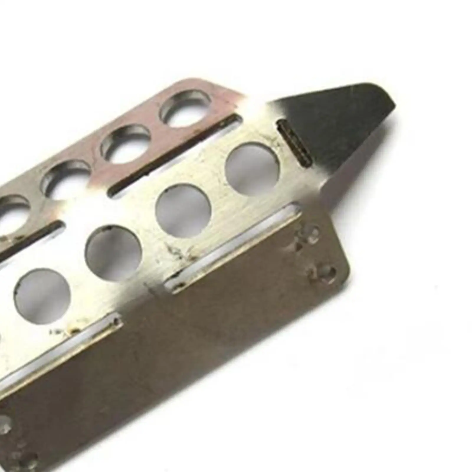 

Remote Control Car Parts Skid Plate Stainless Steel Body Protector Metal Chassis Guard for 1 12 RC Crawler