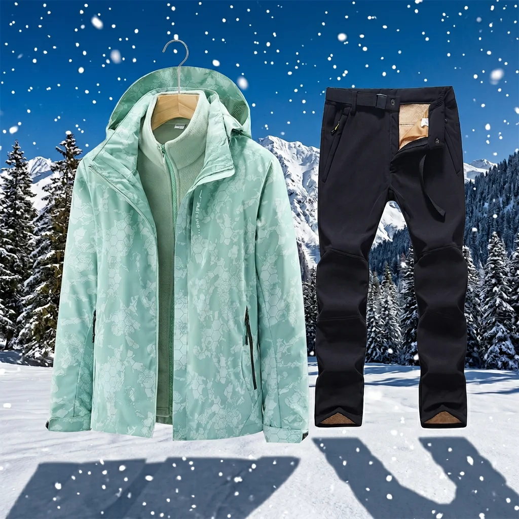 combinaison-de-ski-pour-femmes-veste-et-pantalon-en-polaire-coupe-vent-pour-sports-d'hiver-tenue-de-snowboard-pour-femmes