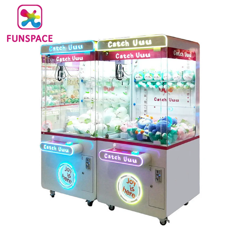 Funspace Doll Park Coin Operated Cheap Arcade Catch Gift Toy Vending Machine Doll Claw Crane Machine