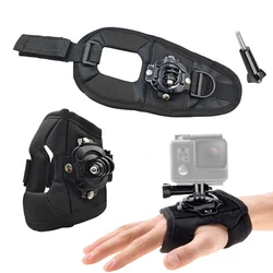 360° Rotation Glove Wrist Strap Wristband Mount For GoPro Hero 13 12 11 10 9 8 7 6 5 DJI Osmo Action 5 Pro Camera Accessories