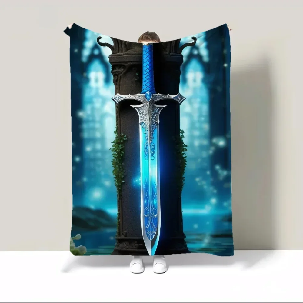 

Soft Microfiber Throw Blanket for Sofa Bed Fluffy Plaid Knitted Blankets for Home Decoration and Cozy Knee Throws