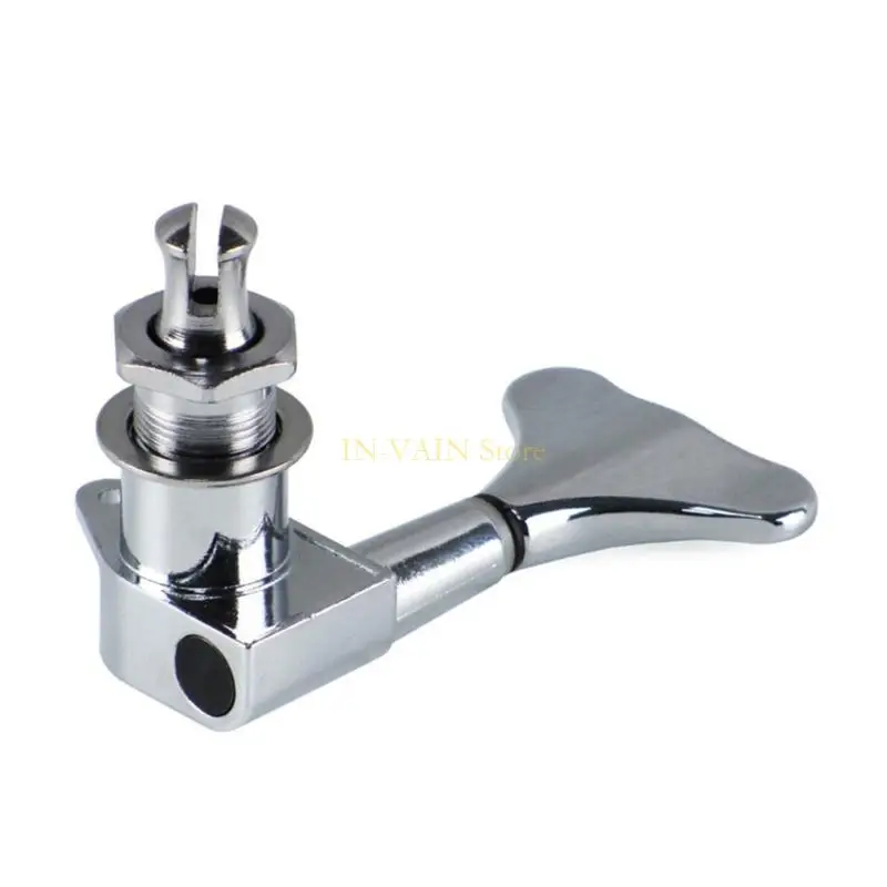 M5TC Bass Tuning Peg Electric Bass Opened Machine Head Knobs Bass String Turner for 4 String Bass Guitar Bass Right/Left
