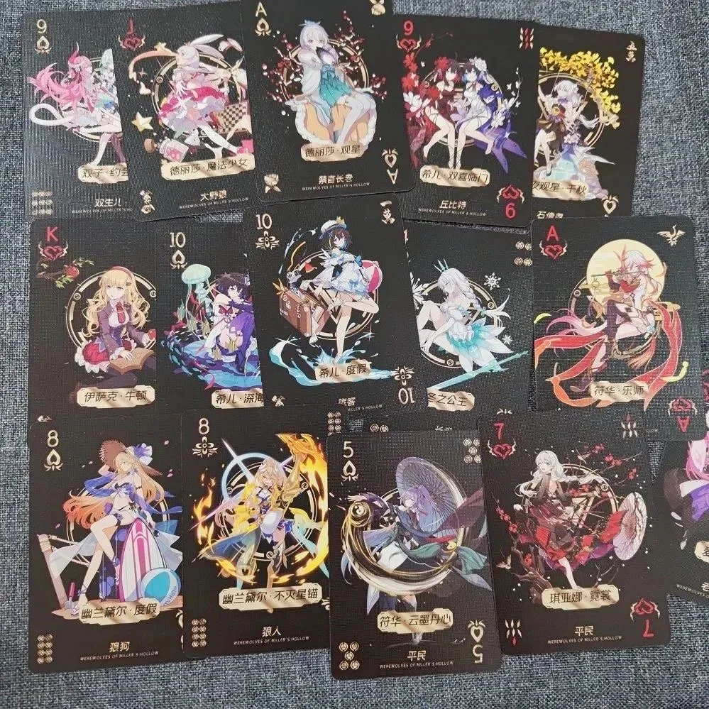 

54 Collapse 3 Walther March 7 Character High Beauty Leisure Party Entertainment Limited Edition Exquisite Poker Cards