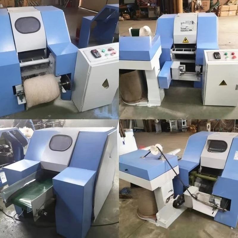 Automatic sisal comber laboratory carding machine spinning