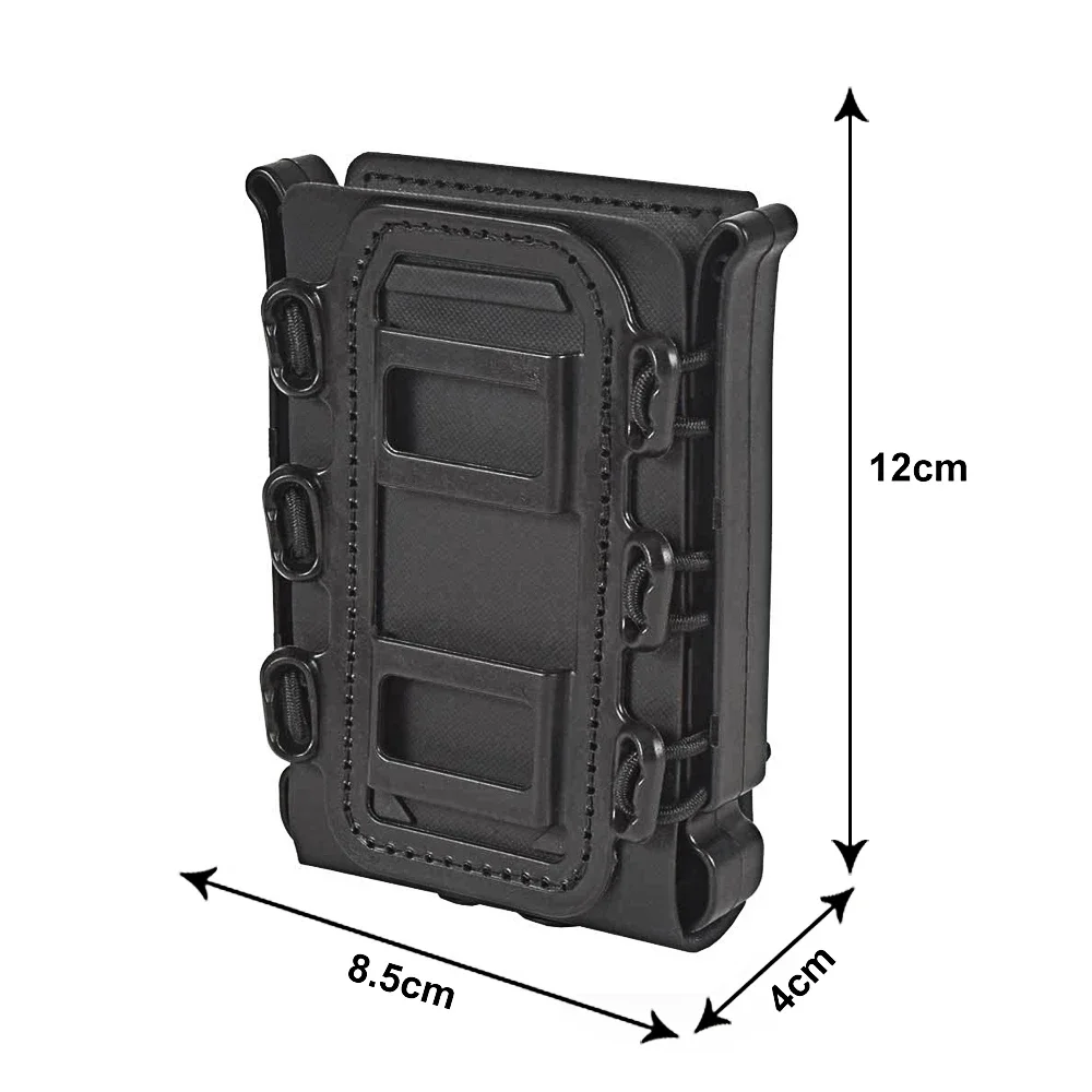 Kabura na magazynek 5.56 7.62 Soft Shell Fast Magazine Pouch Molle Clip M4 M16 Fastmag Carrier Toy Gun Mag Waist Holster Vest Pouches