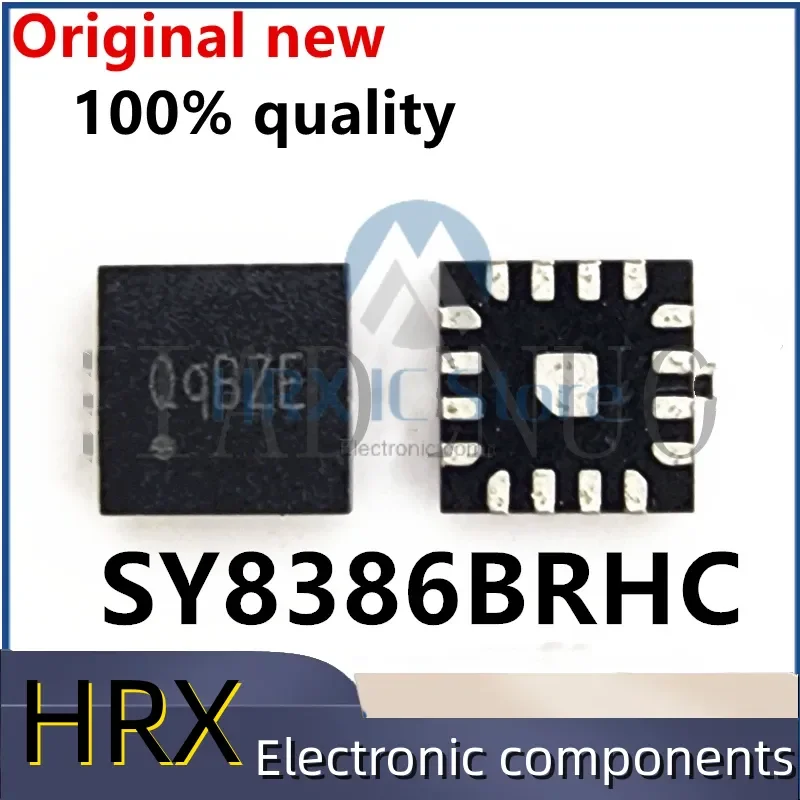 (5pcs)100% New SY8386BRHC SY8386B QqAZB QqBTB Q9A.. QFN-16 Chipset