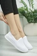 Women's Black Casual Light Base Daily Shoes Ballerina