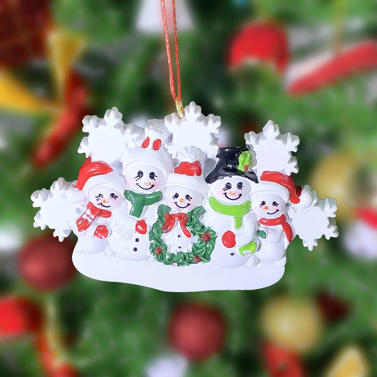 Ornements de Noël personnalisés pour la famille, pendentif humoristique de vacances, chambre d'irritation de pépinière, ajouter des escales festives