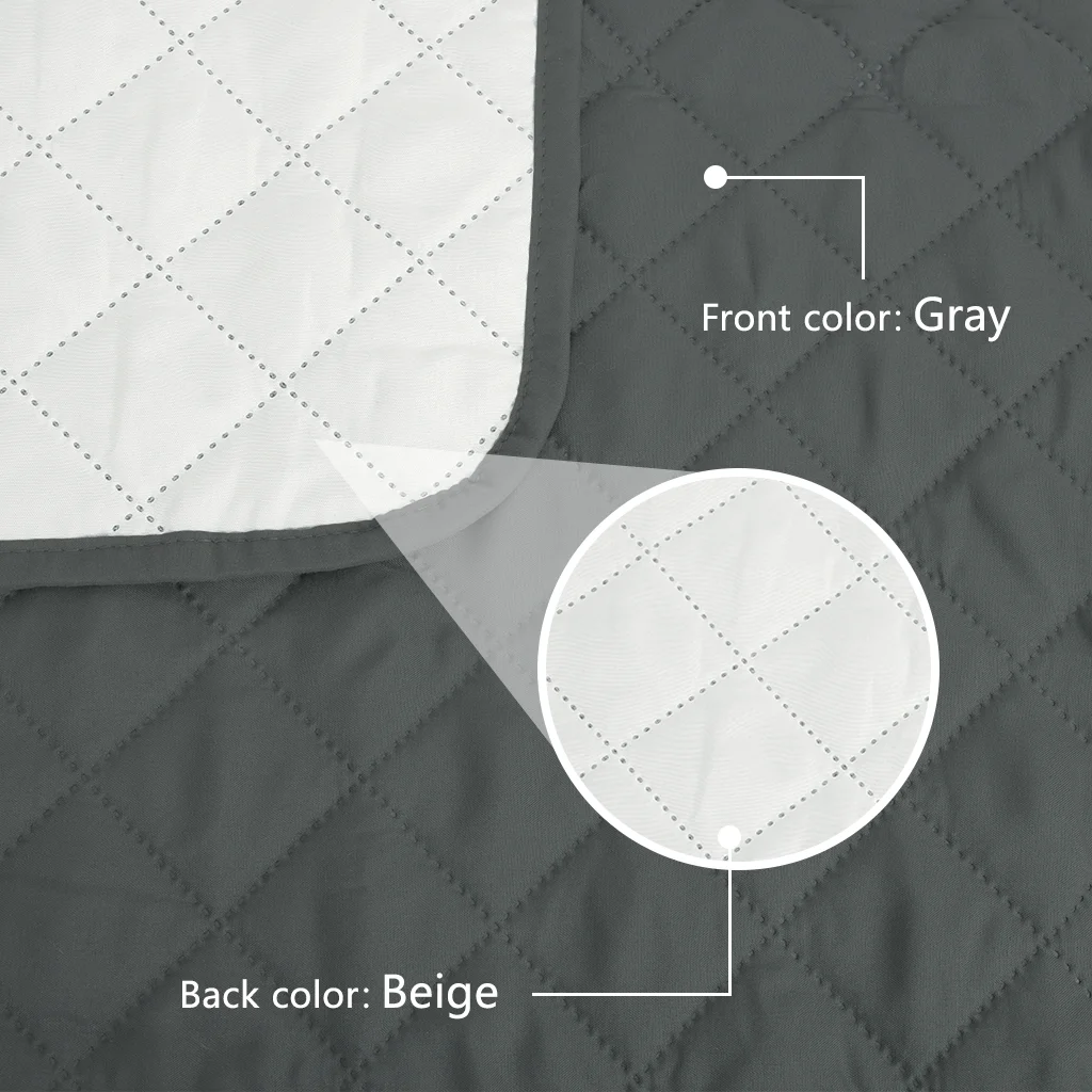 Waterproof Sofa Cover Quilted Anti-wear Armchairs Couch Covers for Dog Pet Kids Recliner Slipcovers Home Furniture Protection