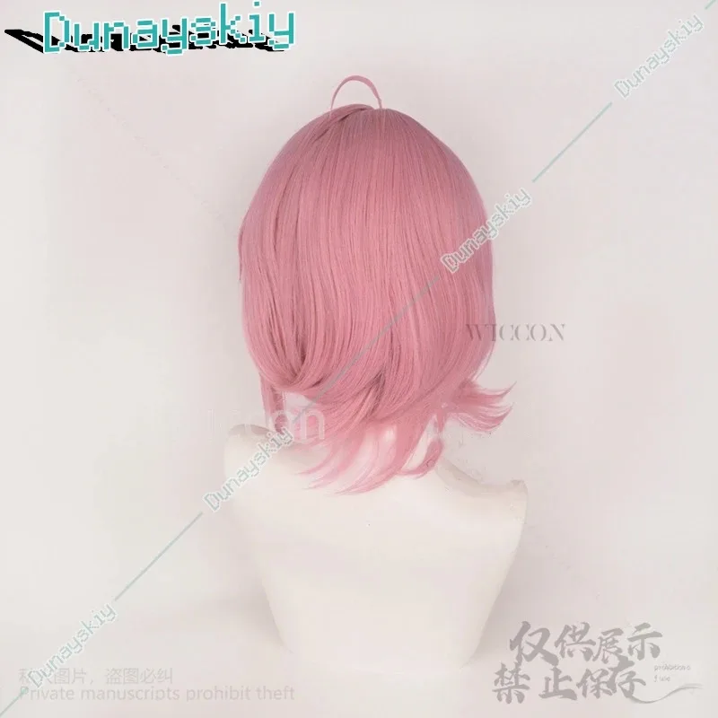 Disfraz de Aira Shiratori de Anime, disfraz de Dandadán, pelucas bonitas rosas, accesorios de máscara 3D para niñas y mujeres, disfraz personalizado de Halloween y Navidad