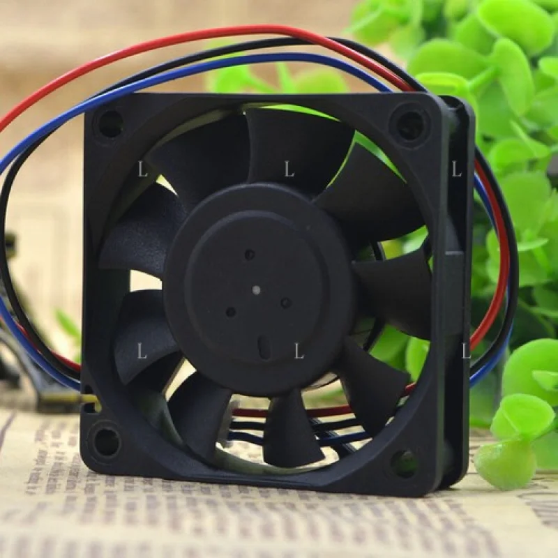 L 1 Stück für Delta AFB0624MB 6015 6 cm DC24 V 0,10 A 3-Draht-6 x 27 Kugel-Inverter-Lüfter