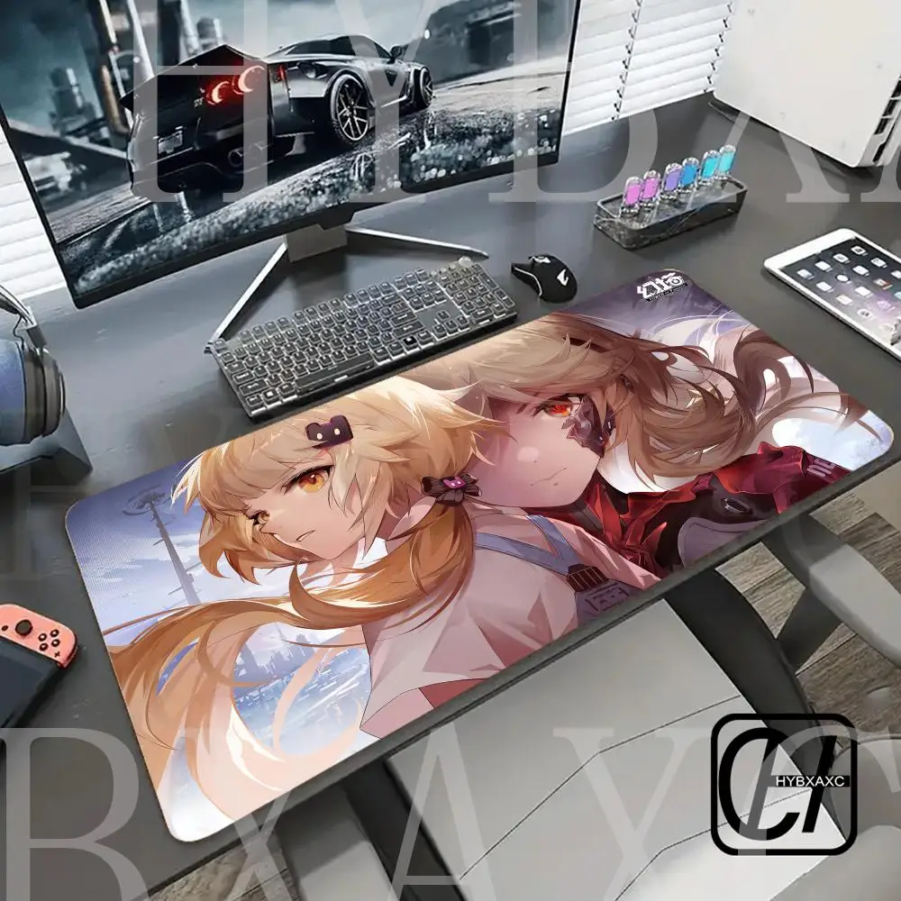 

Anime Tower of Fantasy Mouse Pad Xxl Pc Gamer Cabinet Keyboard Rubber DeskMat HYBXAXC Accessories Computer Kawaii Mousepad Large