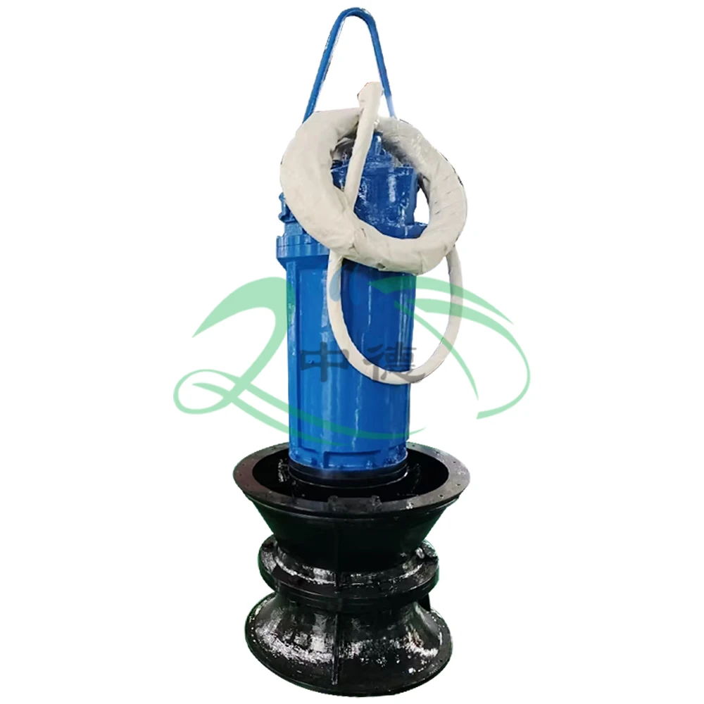 Electric Submersible Dredge Turbine Axial Mixed Flow Submersible Pump for Sewage and Seawater