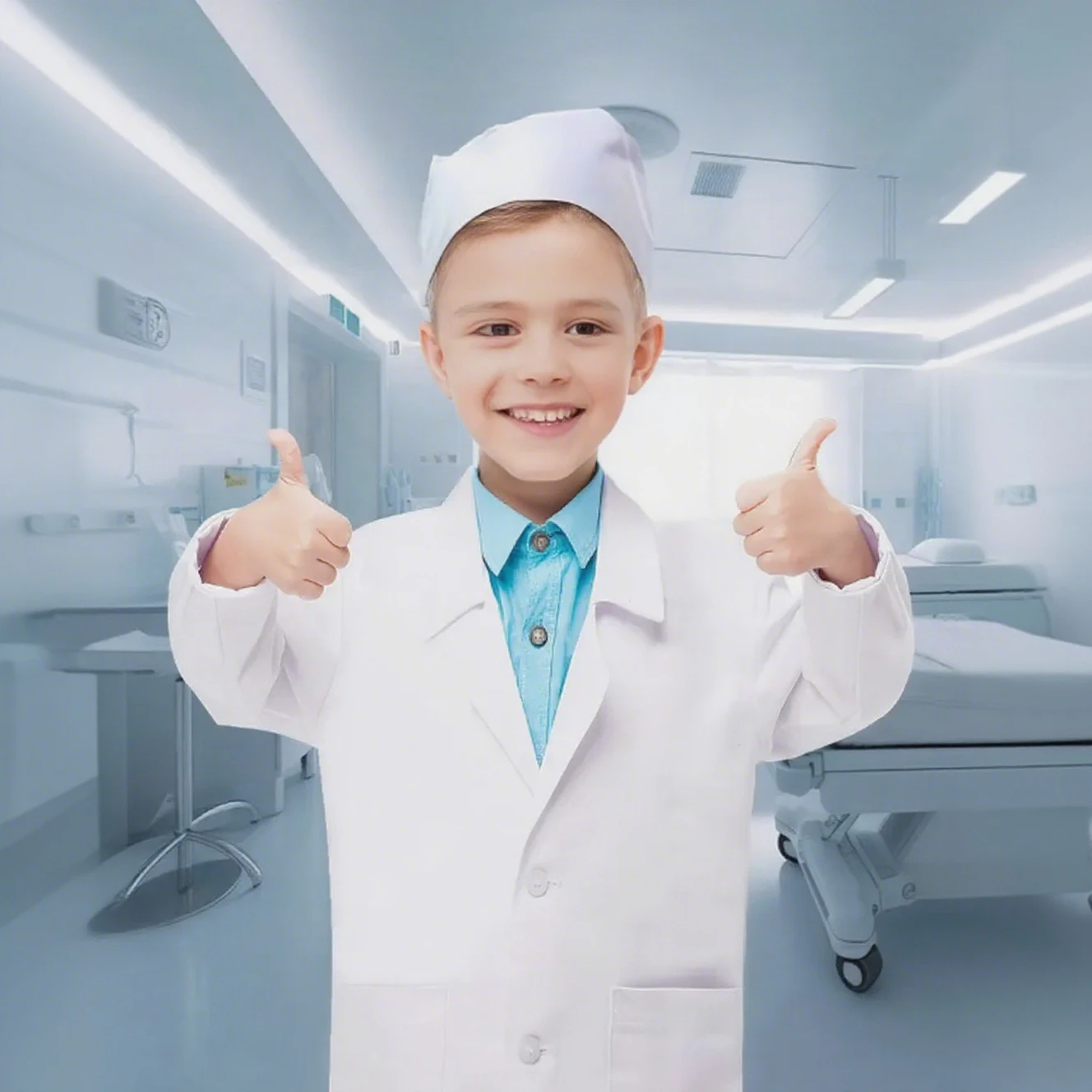 2-delige doktersspeelgoedset voor kinderen, Halloween-verpleegsterskostuum, fantasiespel rollenspelset, feestvakantie aankleden, als verjaardagscadeau, vakantiecadeau, kerstcadeau, Halloween-cadeau