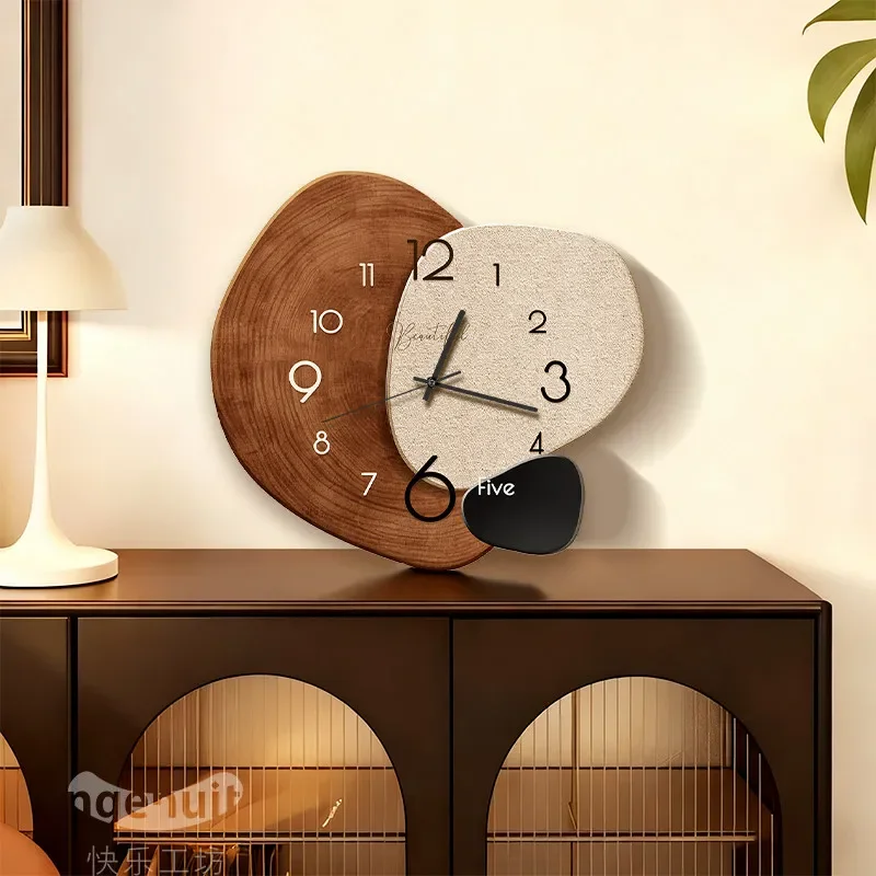 Medieval Style Simple Table Clock Vintage Ornament High-end Feel Table Clock Design Sense Home Decor Reloj De Pared YS40CC