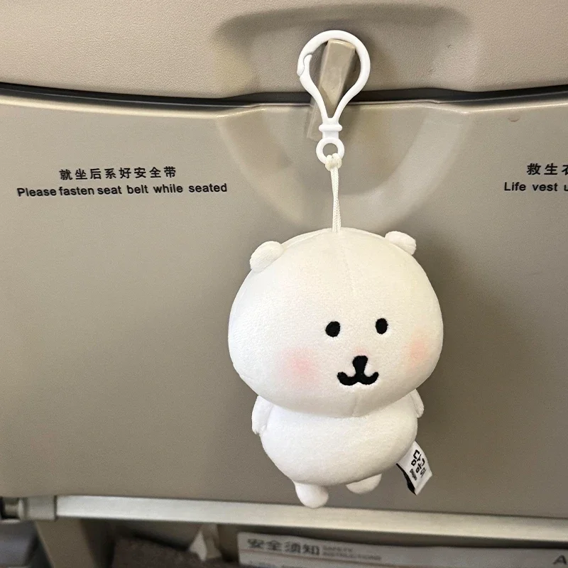 New Arrival Self Mocking Bear Plushie Kawaii Hanging Ornament Cute Relatable Gift