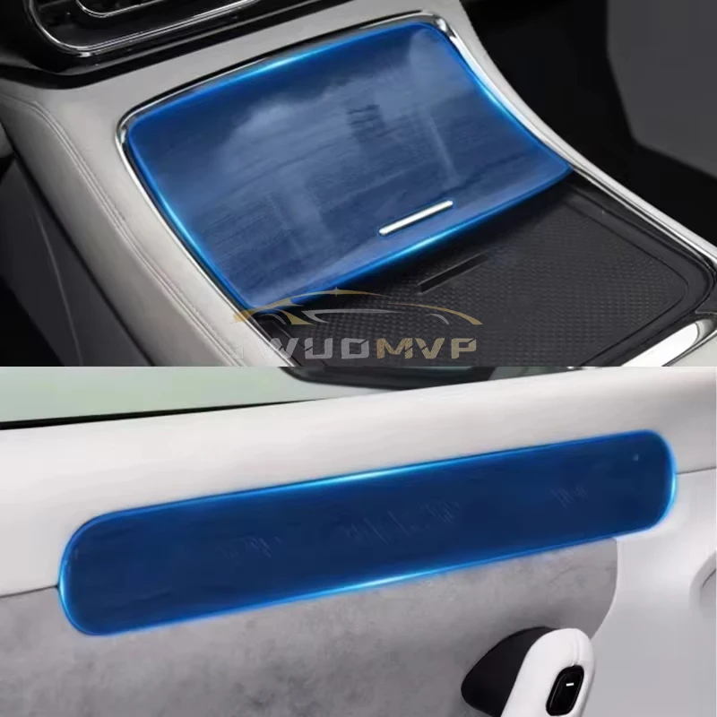 

TPU Transparent Film for Leapmotor C11 21-23 Car Interior Sticker Center Console Gear Touch Screen Navigation Outlet Door Panel
