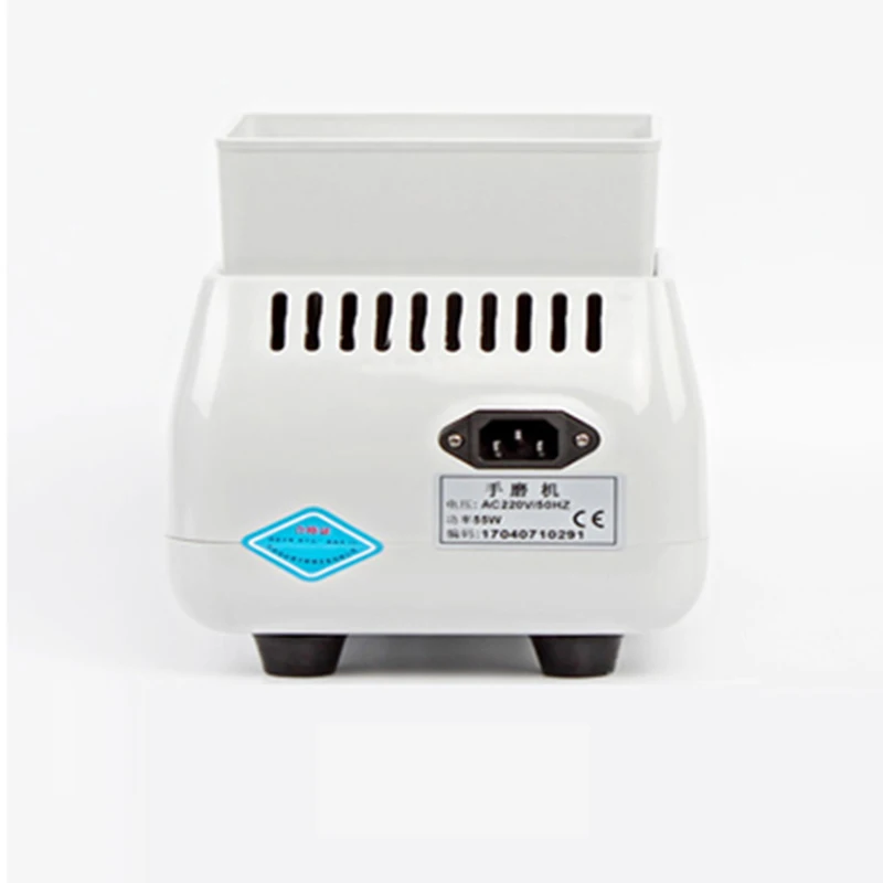 Edge Grinder Coarse and Fine Grinding Wheel Chamfering Machine 35WV Manual Grinder With V-groove Lens Polishing Machine