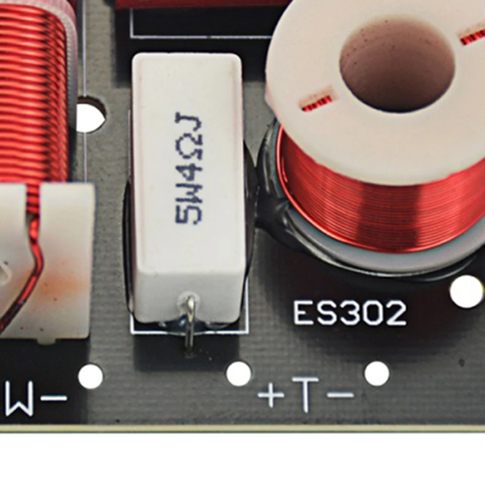 SMIEA ES302 2 طرق مكبر صوت كروس ثلاثة أضعاف + باس مقسم التردد كروس مرشحات مكبر الصوت لتقوم بها بنفسك للمسرح المنزلي