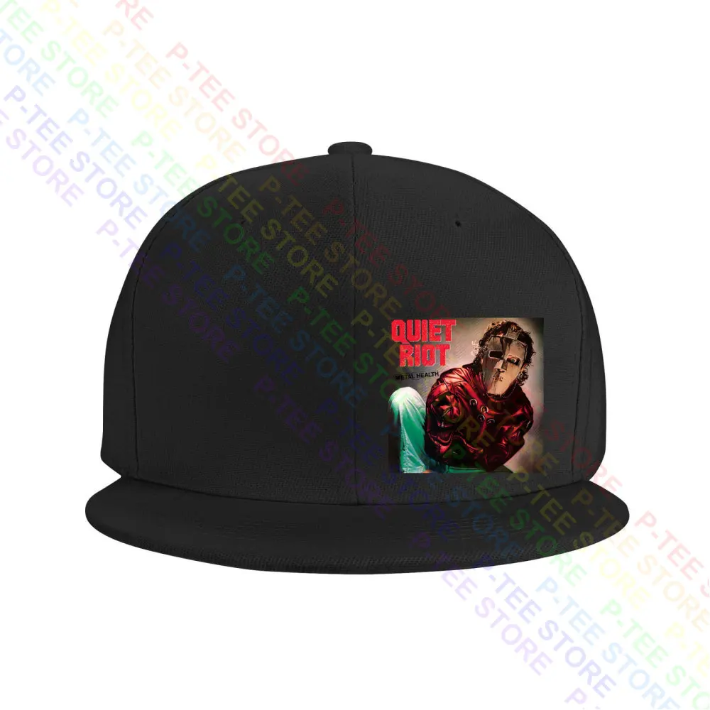 Quiet Riot Album Mental Health Licensed Rock Band Baseball Cap Snapback Caps Knitted Bucket Hat