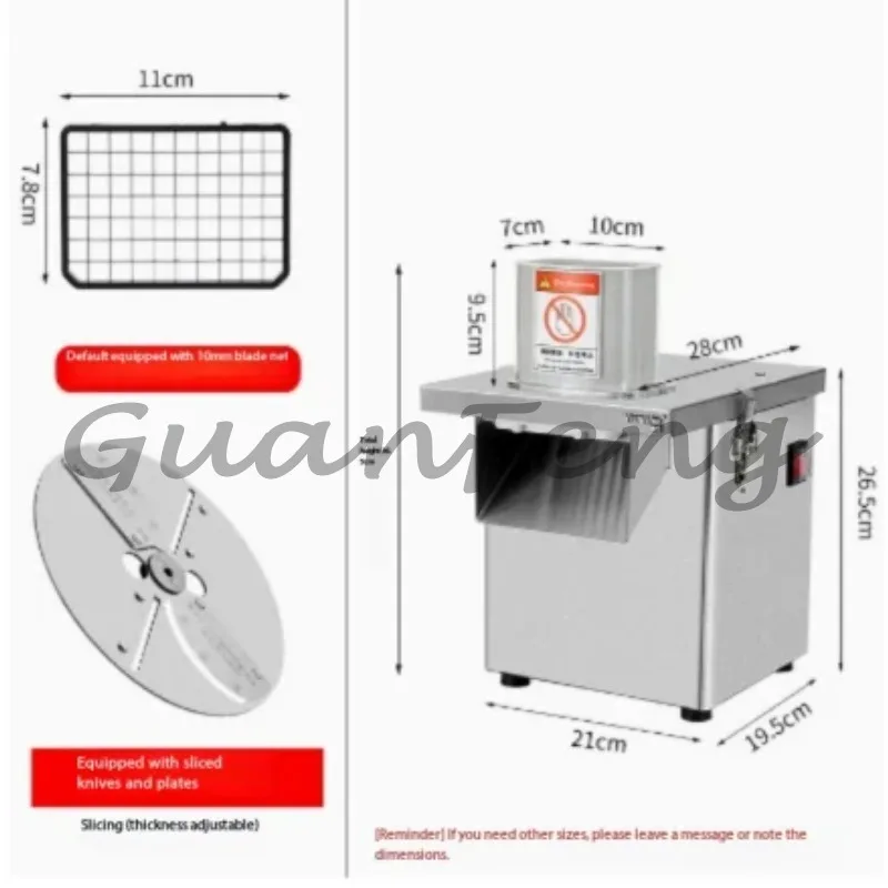 Commercial electric vegetable cutters and food processors
