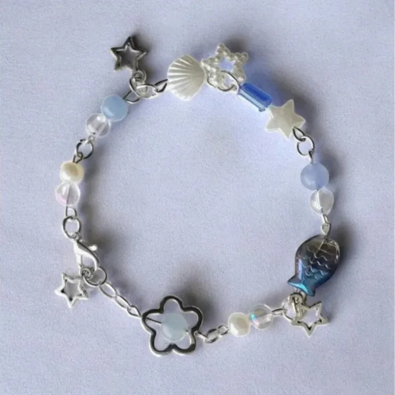 Y2K Wave Earth Inspired Bracelet Cute bracelet. Fashion. Aesthetics. Friendship. Give it to the one she or he loves most