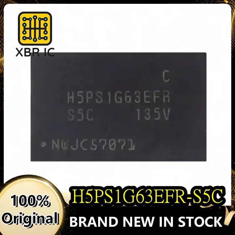 (5/50 pieces) H5PS1G63EFR-S5C H5PS1G63EFR FBGA-84 packaged memory chip IC electronic component Brand new genuine fast shipping