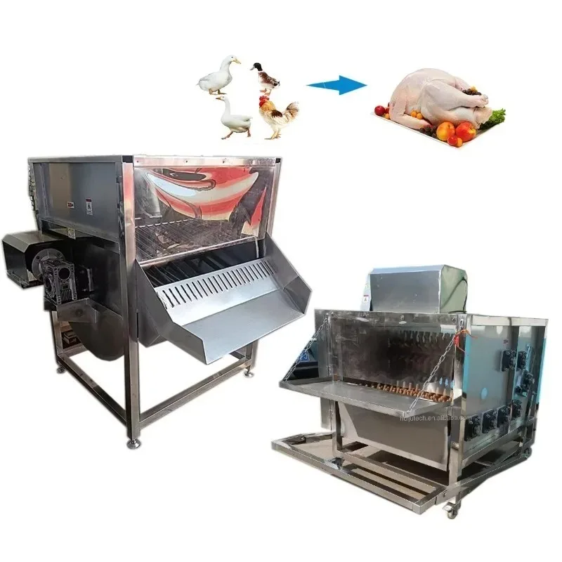

Fully Automatic Poultry Slaughtering Equipment 400 Chicken Slaughtering Line Per Hour