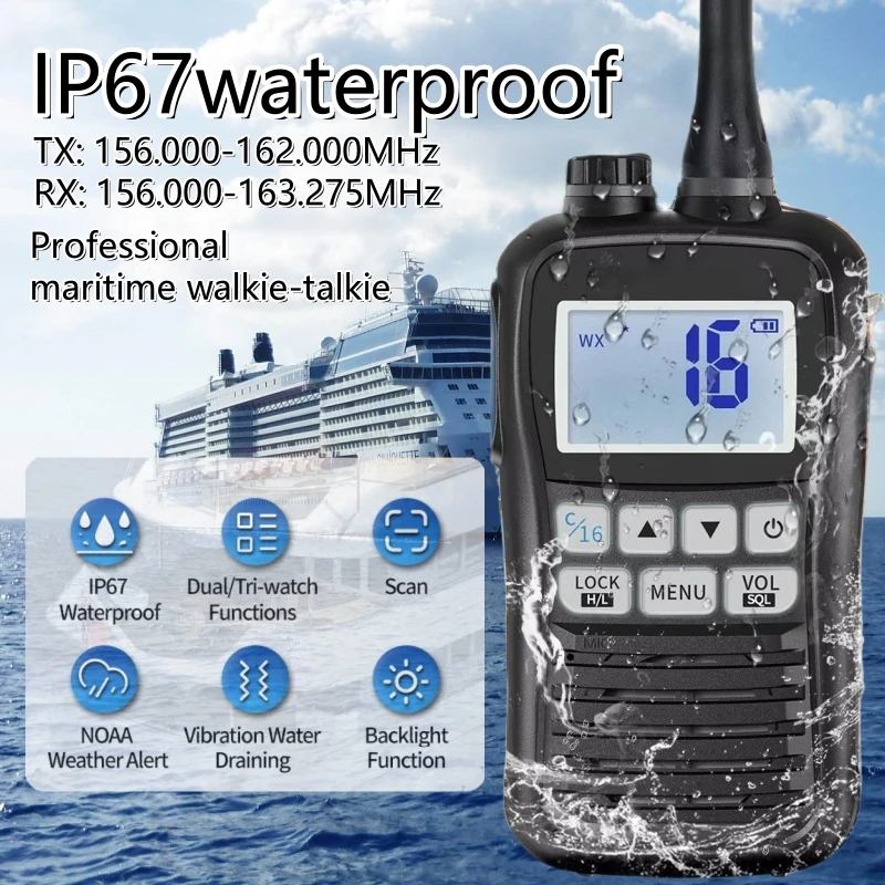 

Recent Rs-25m Wireless Portable RS25M float ip68 boat accessories marine parts ccessories Walkie Talkie transceiver