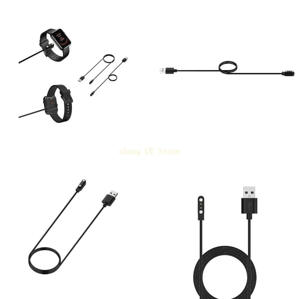 

M5TD Charging Cable for CMF Watch D395 USB Charging Wire Charging Cable 120cm