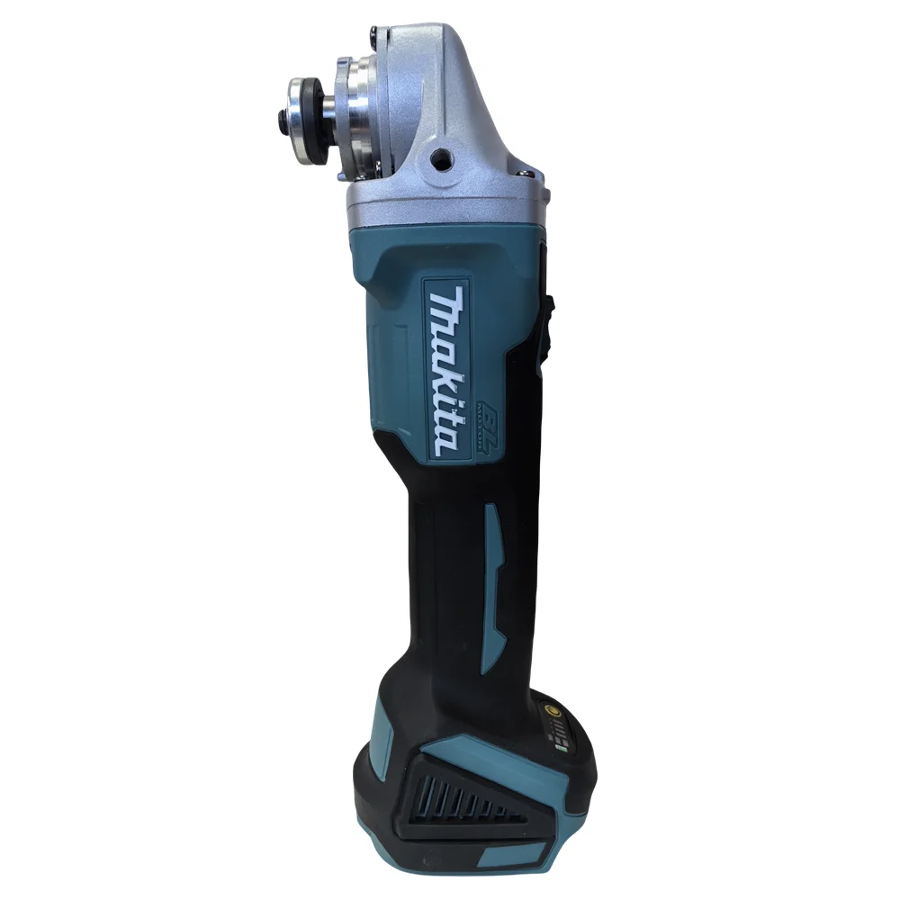 Imagem -04 - Makita-brushless Lithium Electric Angle Grinder Recarregável Máquina de Corte High Power Polishing Machine 18v 125 mm Dga404