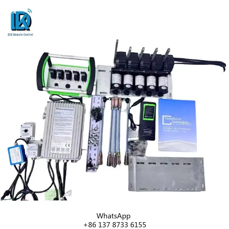 Wireless Joystick Crane Truck Hydraulic Remote Control For Construction Machinery Equipment Waterproof Controller Kit