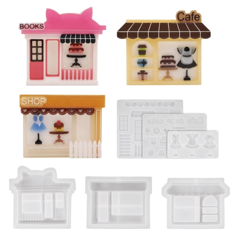 

Handcraft Lovers' Choice Sturdy Silicone Molds Set for Commerial Shop N2UE