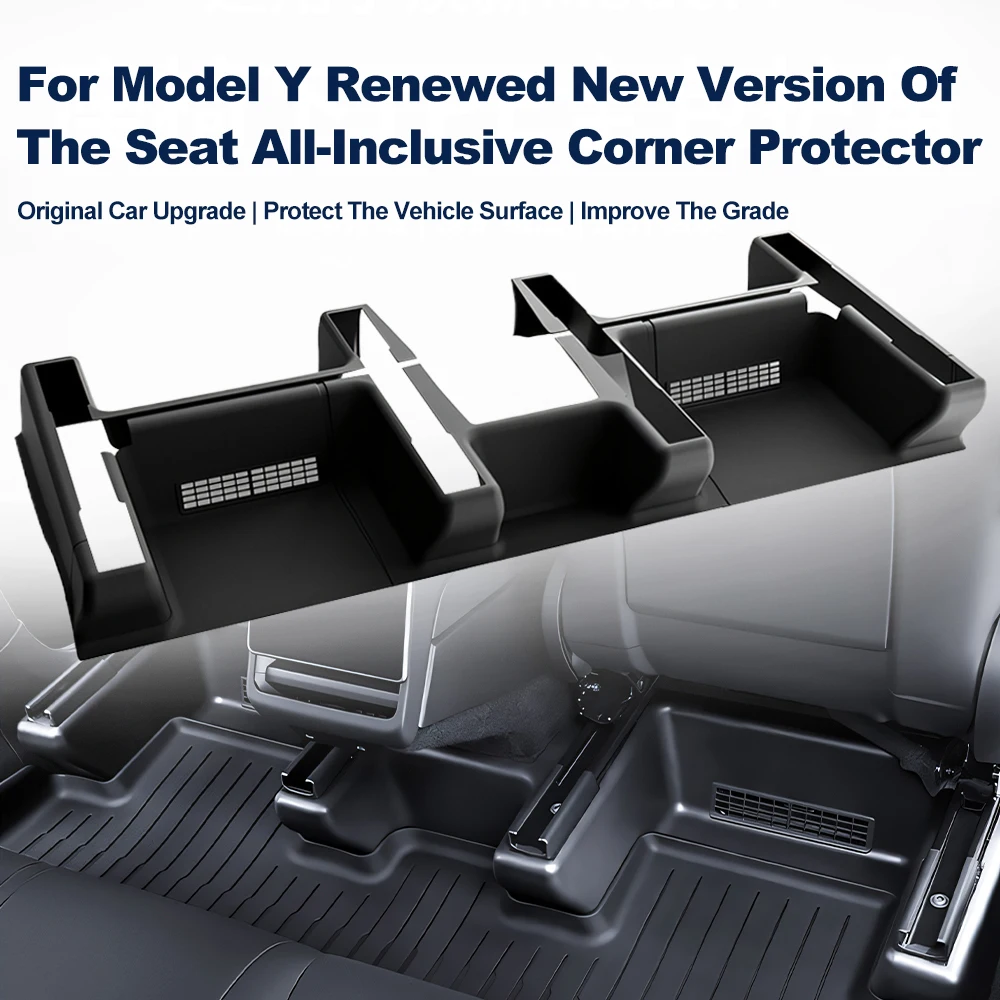 

For TSL Model Y Seat Corner Guards Anti-Kick Modification Accessories for 25 Refreshed Models Auto Interior Protection