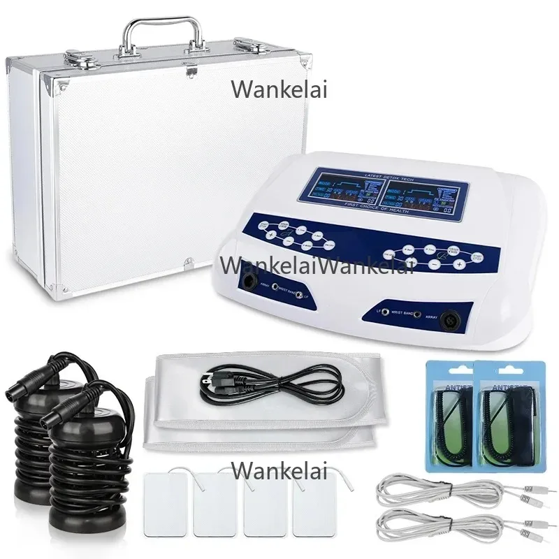 Dual Foot Detox Machine Ionic Cleanse Best Selling HK- 805D Detox Machine Two People Detox Foot SPA